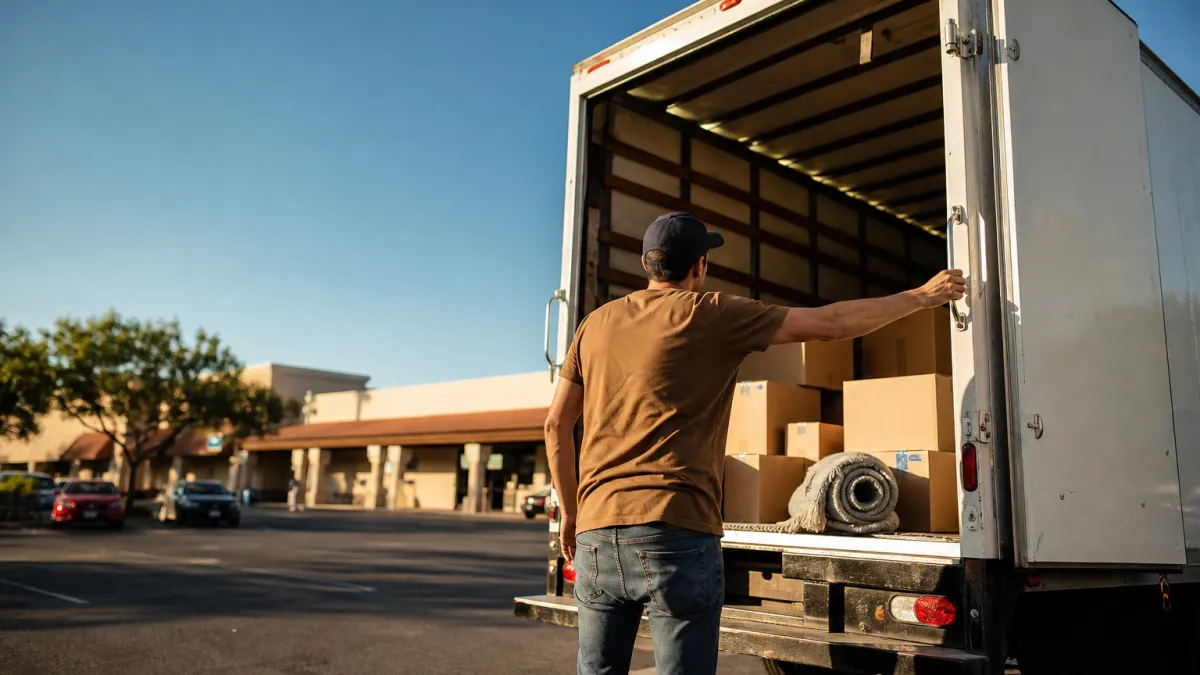 Location camion Super U : prix, réservation et documents